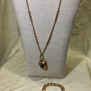 Brighton Your True Colors Gold Bracelet and Necklace Set